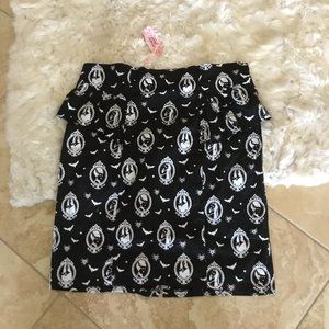 Bonsai Kitten Elvira print skirt size 22 UK  new (18 US)